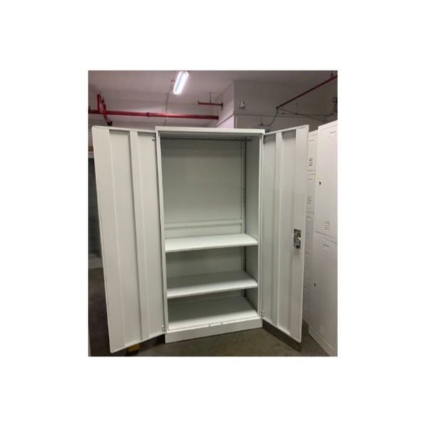 white-Metal Cupboard Locker