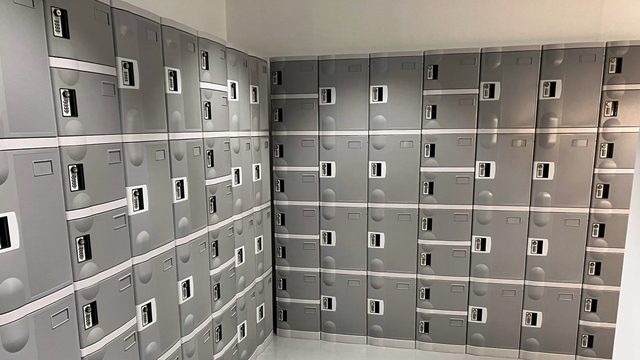 ABS plastic locker